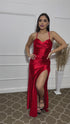 VESTIDO COM BABADO SEREIA